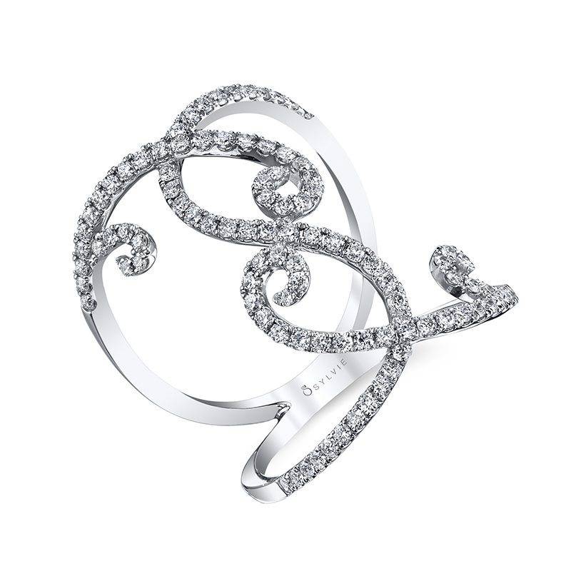 Modern Diamond Fashion Ring FR733